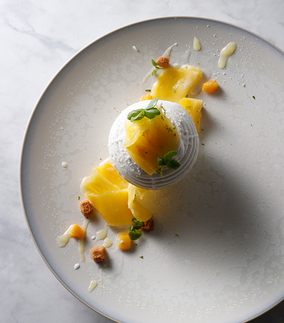 Eclaire au Cassis Banane Poire